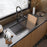 Stainless Steel Stainless Steel Kitchen Sink Satin Brushed 4
