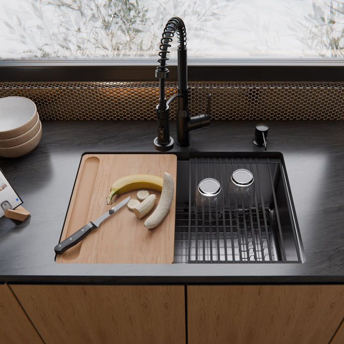 Stainless Steel Stainless Steel Kitchen Sink Satin Brushed 5