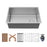 Stainless Steel Stainless Steel Kitchen Sink Satin Brushed 1