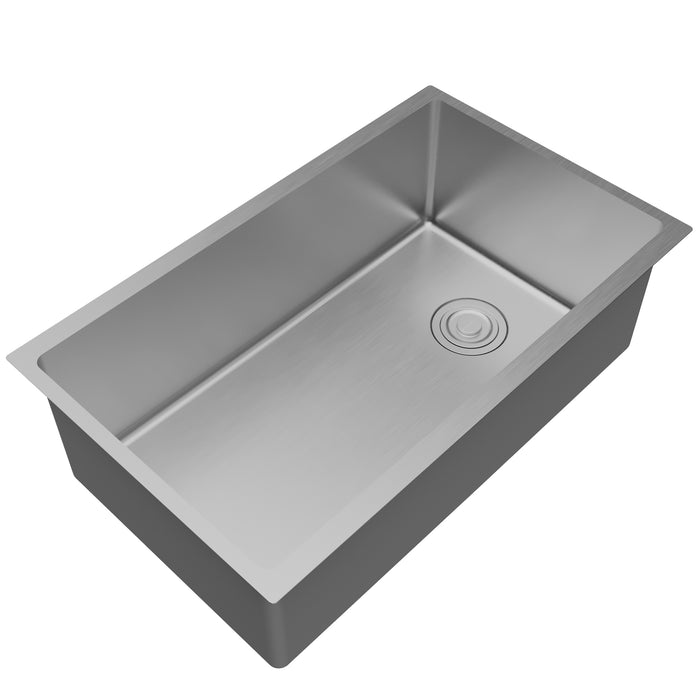 Stainless Steel Stainless Steel Kitchen Sink Satin Brushed 2