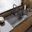 Stainless Steel Stainless Steel Kitchen Sink Satin Brushed 4