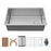 Stainless Steel Stainless Steel Kitchen Sink Satin Brushed 1