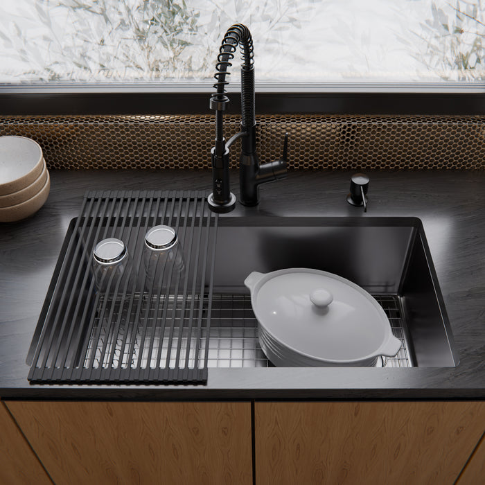 Stainless Steel Stainless Steel Kitchen Sink Satin Brushed 5