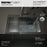 Stainless Steel Stainless Steel Kitchen Sink Satin Brushed 6