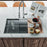 Stainless Steel Stainless Steel Kitchen Sink Satin Brushed 5