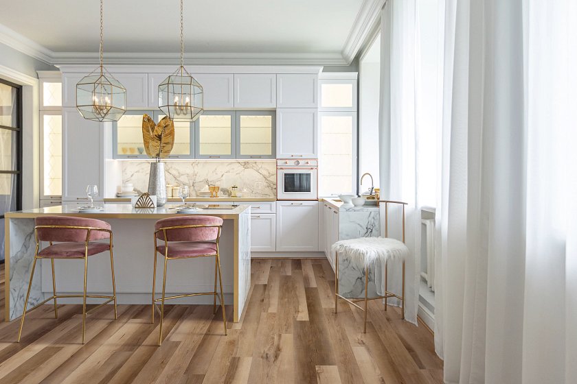 COREtec Originals Classics Vinyl Dawson Maple Vinyl Plank UV Acrylic 4