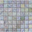 Full Sheet Sample - Aquatica Ultraviolet Light Grey Glass Mosaic - 1.50" x 1.50" x 8 MM Glossy