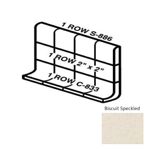 Unglazed Mosaics Biscuit Speckled 0A17