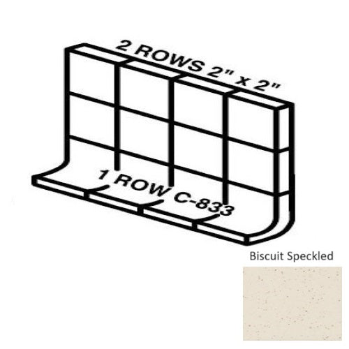 Unglazed Mosaics Biscuit Speckled 0A17