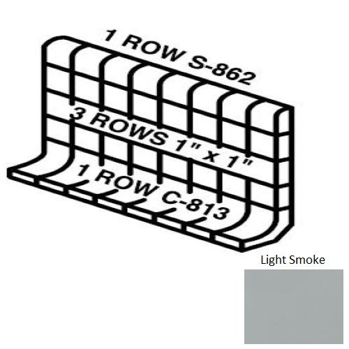 Unglazed Mosaics Light Smoke 0A43