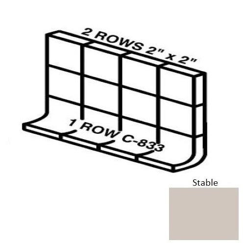 Unglazed Mosaics Stable 0A64