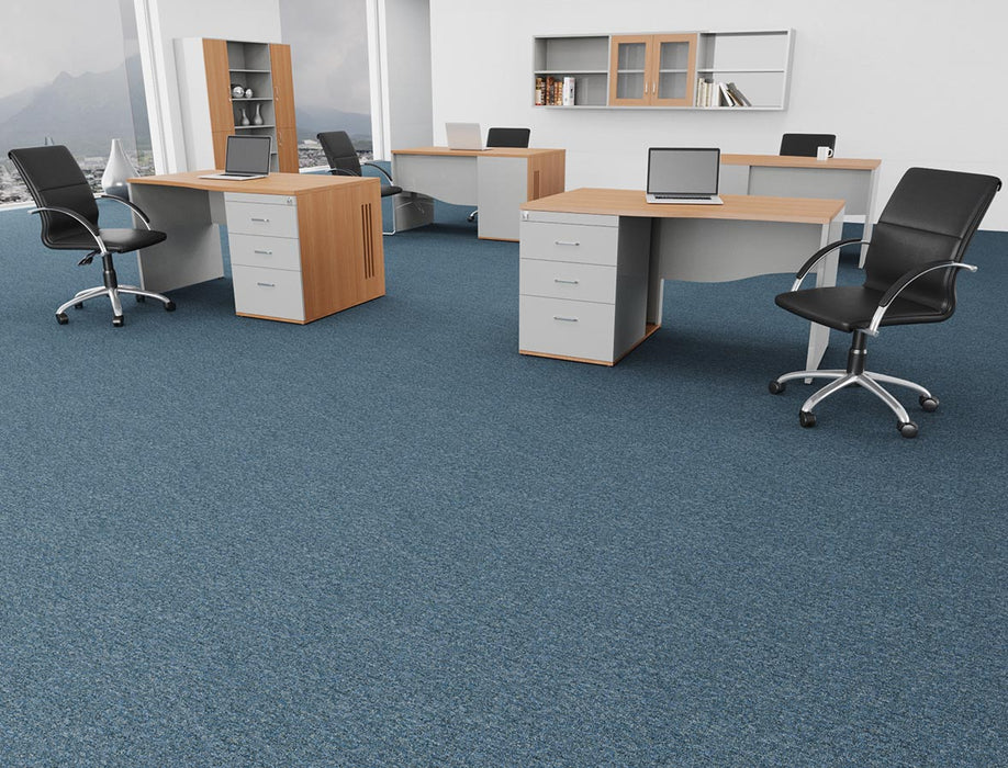 Uplink Polyester Steel 3126 Carpet Tile Textured 2
