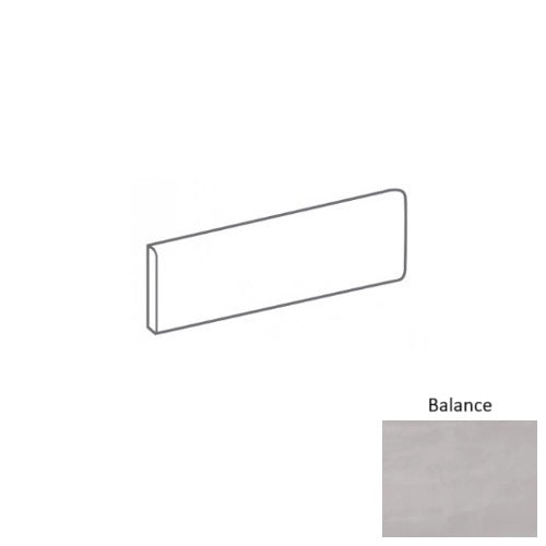 Urban Living Balance Porcelain Floor & Wall Trim - 3" x 12" Bullnose