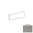 Urban Living Mist Grey Porcelain Floor & Wall Trim - 3" x 12" Bullnose