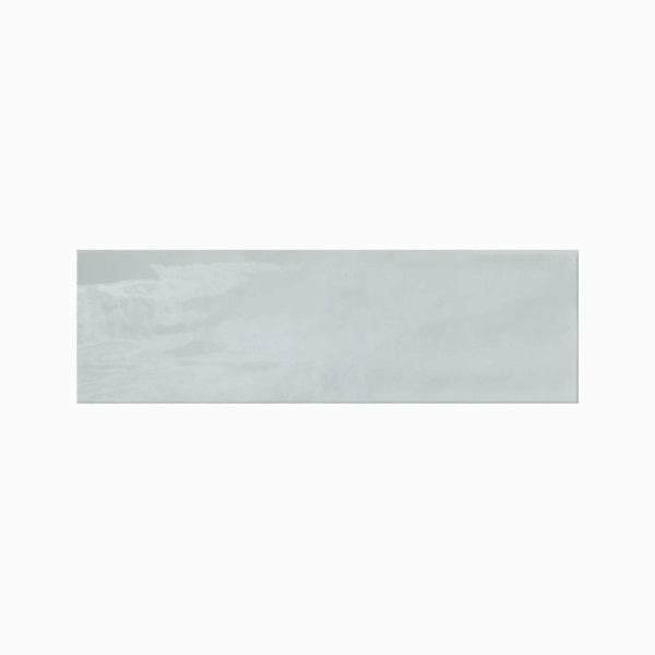 Full Tile Sample - Urbanore Teal Porcelain Tile - 3" x 12" x 8 MM Glossy