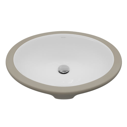 Vitreous China White Bathroom Sink 1