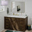 Vitreous China White Bathroom Sink 7