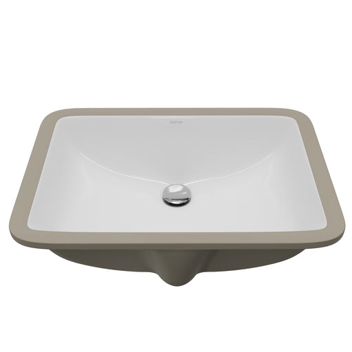 Vitreous China White Bathroom Sink 1