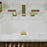 Vitreous China White Bathroom Sink 6