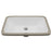 Vitreous China White Bathroom Sink 1