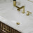 Vitreous China White Bathroom Sink 5