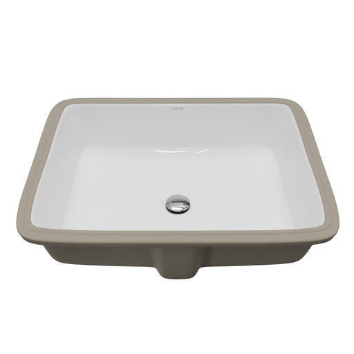 Vitreous China White Bathroom Sink 1