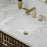 Vitreous China White Bathroom Sink 5