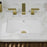 Vitreous China White Bathroom Sink 6