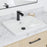 Vitreous China White Bathroom Sink 5
