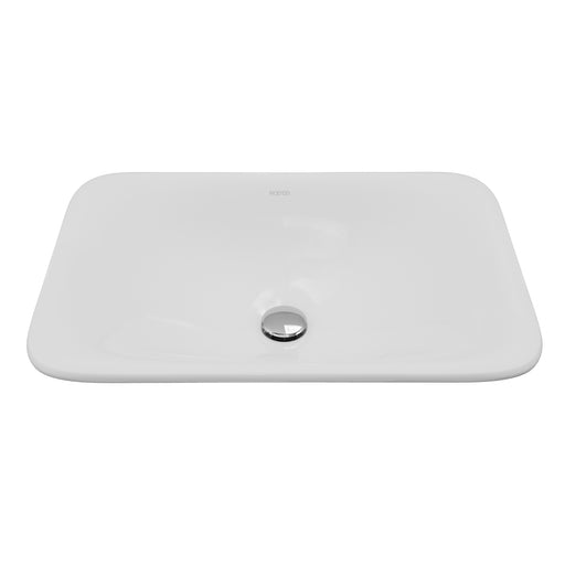 Vitreous China White Bathroom Sink 1