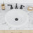 Vitreous China White Bathroom Sink 6