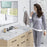 Vitreous China White Bathroom Sink 8