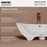 Vitreous China White Bathroom Sink 3