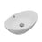 Vitreous China White Bathroom Sink 6