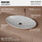 Vitreous China White Bathroom Sink 2