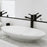 Vitreous China White Bathroom Sink 8