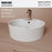 Vitreous China White Bathroom Sink 4