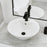 Vitreous China White Bathroom Sink 5