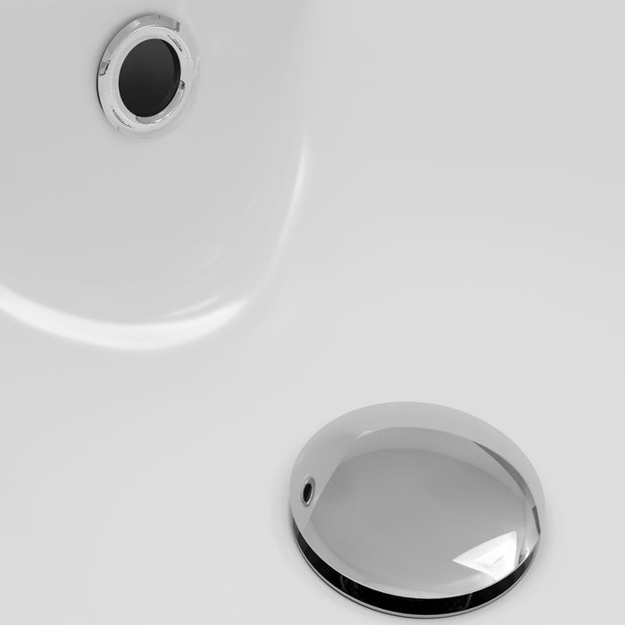 Vitreous China White Bathroom Sink 7