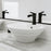 Vitreous China White Bathroom Sink 8