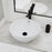 Vitreous China White Bathroom Sink 5