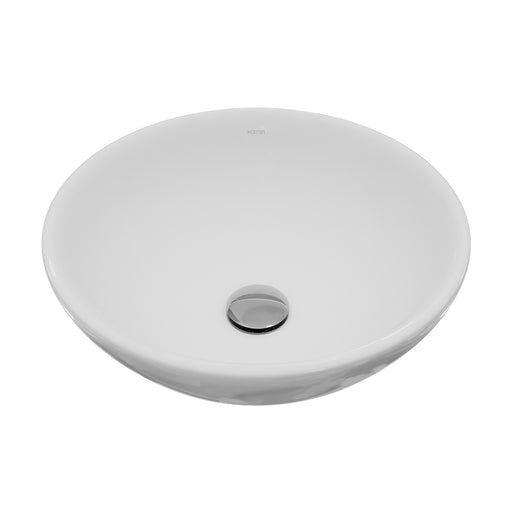 Vitreous China White Bathroom Sink 1