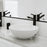 Vitreous China White Bathroom Sink 8