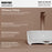 Vitreous China White Bathroom Sink 3
