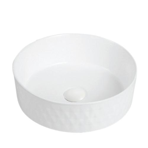 Vitreous China White Bathroom Sink 1