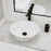 Vitreous China White Bathroom Sink 5