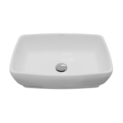 Vitreous China White Bathroom Sink 1