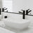 Vitreous China White Bathroom Sink 8