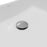 Vitreous China White Bathroom Sink 7