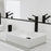 Vitreous China White Bathroom Sink 8